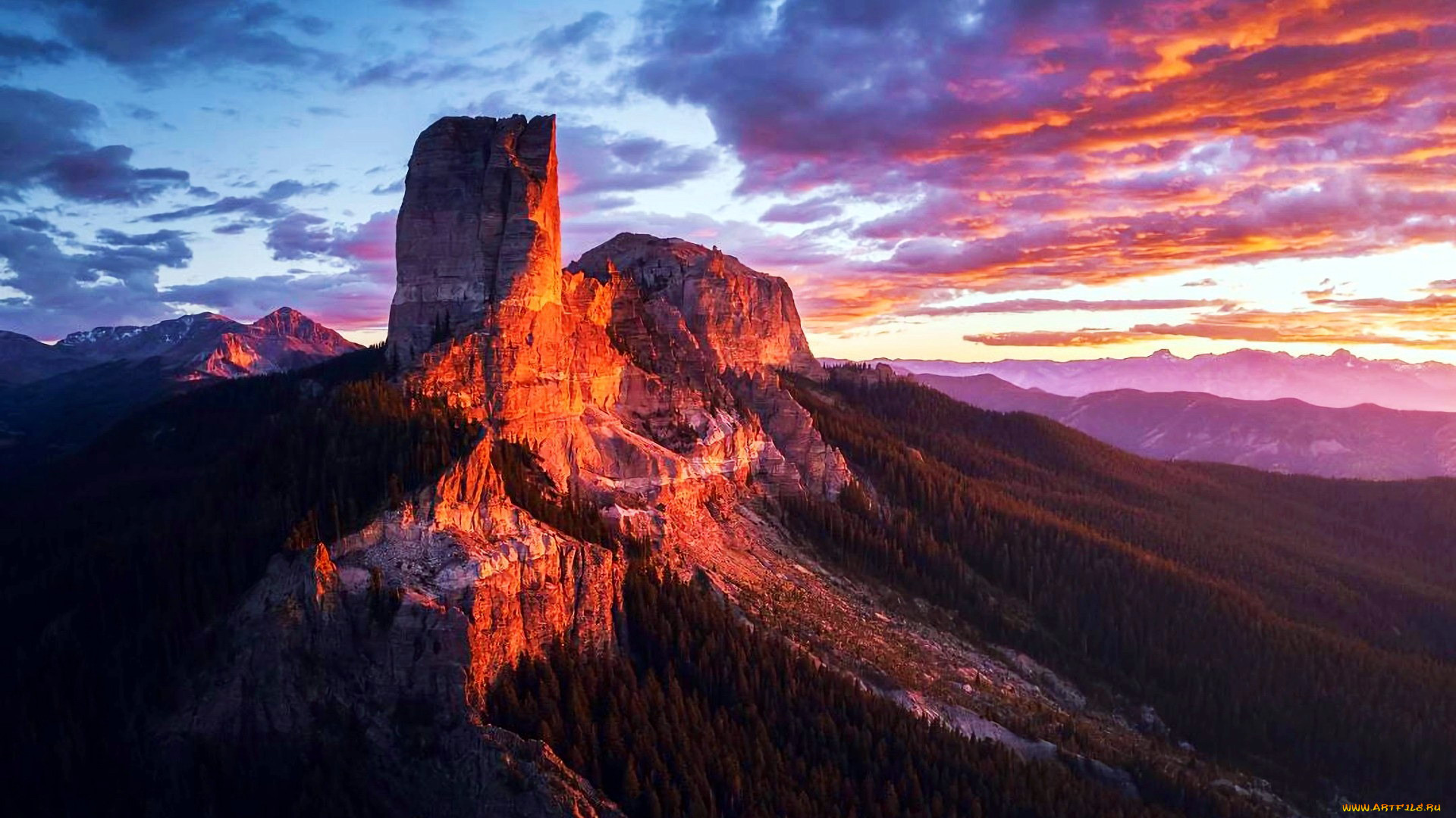 chimney rock, colorado, , , chimney, rock